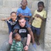 Reed with kids