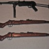 German Arsenal: MP-40 and two K98 rifles