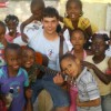 Joe with kids
