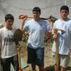 Mike, Joe, and Jonas looking tough