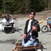 Joe in the wagon