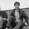 Reed and Tom on the roof